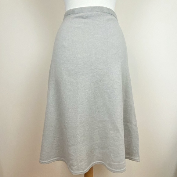 Krizia Maglia Wool Angora Skirt - Picture 3 of 8